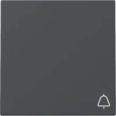 Gira schakelwip met symbool bel Systeem 55 antraciet mat (328628)