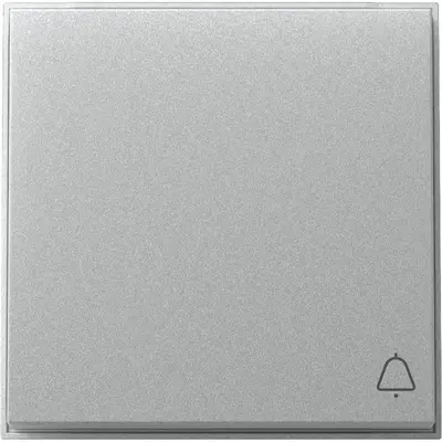 Gira schakelwip met symbool bel TX44 aluminium (328665)