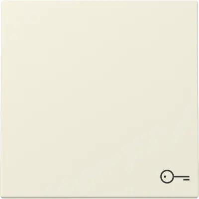 Gira schakelwip met symbool deur Systeem 55 creme glans (328701)