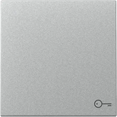 Gira schakelwip met symbool deur Systeem 55 aluminium mat (328726)