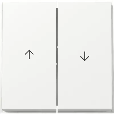 Gira schakelwip jaloezieschakelaar 2-voudig TX44 wit (329466)