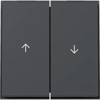 Gira schakelwip jaloezieschakelaar 2-voudig TX44 antraciet (329467)