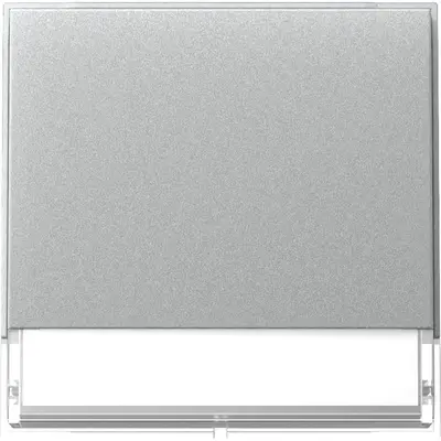 Gira schakelwip met tekstkader TX44 aluminium (329965)