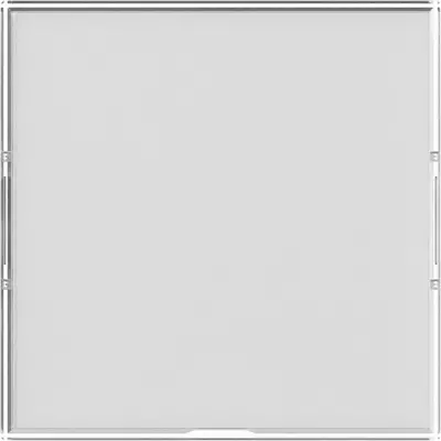 Gira schakelwip kleurneutraal met groot tekstkader (367600)