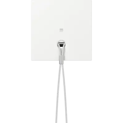 Gira centraalplaat met controlevenster voor trekcontact Systeem 55 wit glans (363903)