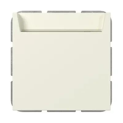 Gira hotelkaartschakelaar maakcontact 1-polig met N-klem Systeem 55 creme glans (314001)