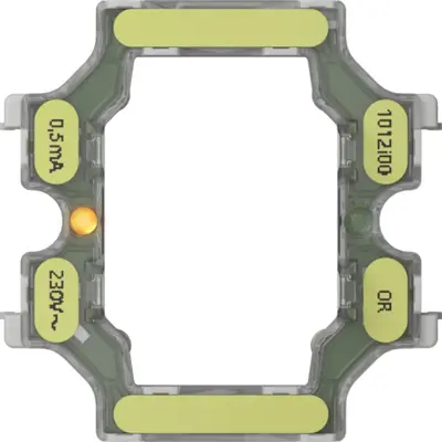 Gira verlichtingselement 230 V LED oranje 0,5 mA variant 1 (3791012)