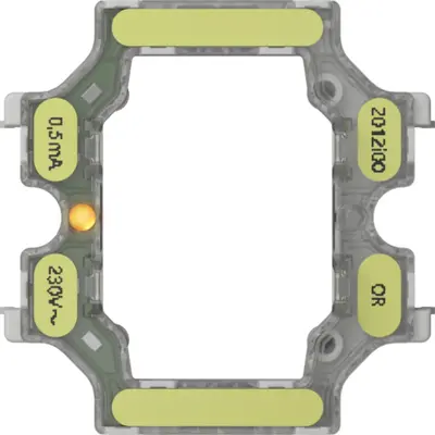 Gira verlichtingselement 230 V LED oranje 0,5 mA variant 2 (3792012)