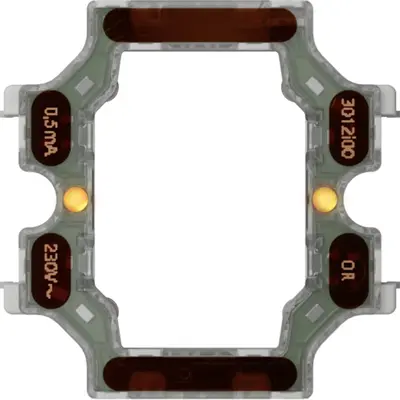 Gira verlichtingselement 230 V LED oranje 0,5 mA variant 3 voor serieschakelaar (3793012)