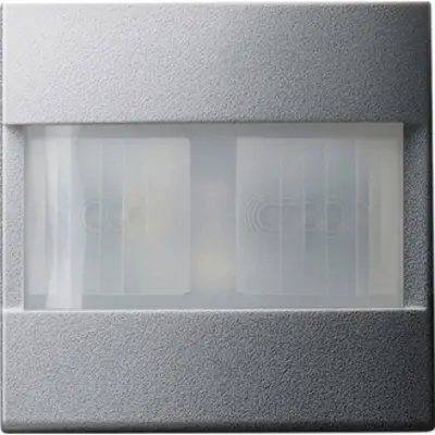 Gira Systeem 3000 bewegingsmelder opzetstuk 1.10 m Standard met instelbare nalooptijd Systeem 55 aluminium mat (537926)