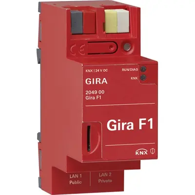 Gira gira f1 knx din-rail (204900)