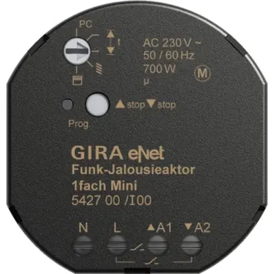 Gira mini jaloezieactor 1-voudig eNet (542700)