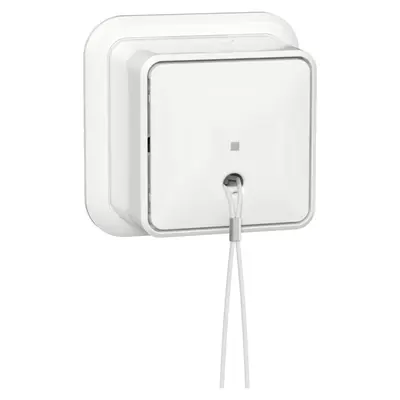 Gira trekschakelaar opbouw wit (314611)