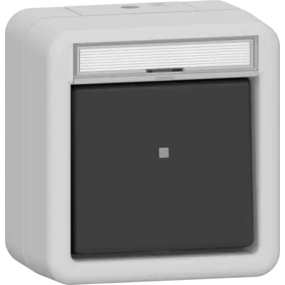 Gira wisselschakelaar compleet opbouw IP66 (310631)