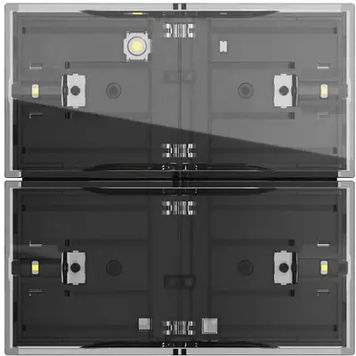 Gira tastsensor 4.70 Komfort 1-toets KNX inbouw IP20 (534200)