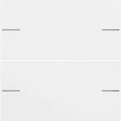 Gira wippenset 2-voudig voor tastsensor 4.70 wit glans (575270)