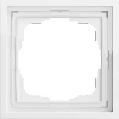 Gira afdekraam 1-voudig F300 wit glans (021180)