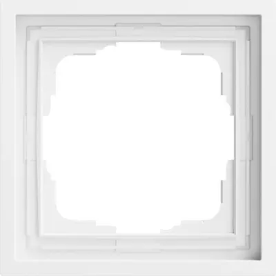 Gira afdekraam 1-voudig F300 wit mat (021182)