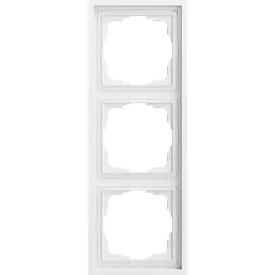 Gira Gira afdekraam 3-voudig F300 wit mat (021382)