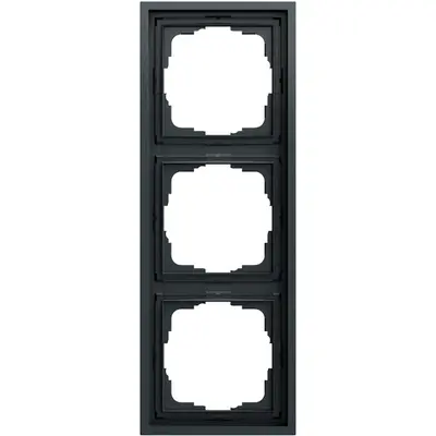 Gira Gira afdekraam 3-voudig F300 antraciet mat (021383)