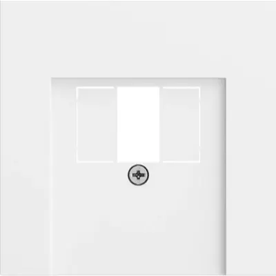 Gira centraalplaat voor USB-voeding PD Systeem 70 wit mat (037672)