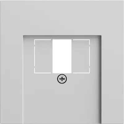 Gira centraalplaat voor USB-voeding PD Systeem 70 grijs mat (037676)