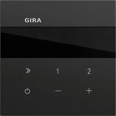 Gira internetradio inbouw Systeem 70 zwart mat (232074)