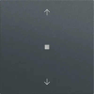 Gira KNX RF bedieningselement-opzetstuk pijlen Systeem 70 antraciet mat (510573)