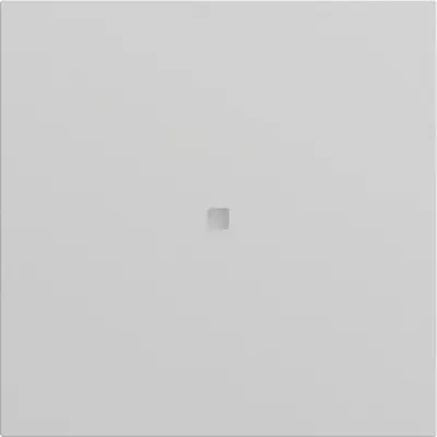 Gira drukcontact met wip 1-voudig voor Gira One en KNX Systeem 70 grijs mat (517176)