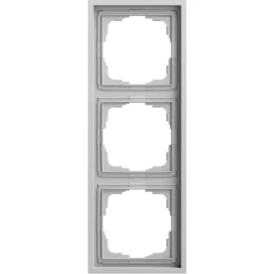 Gira Gira afdekraam 3-voudig F300 grijs mat (021386)