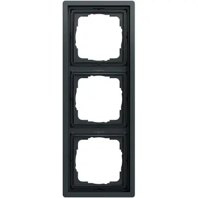 Gira afdekraam 3-voudig F100 antraciet mat (0213173)