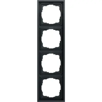Gira afdekraam 4-voudig F300 antraciet mat (021483)