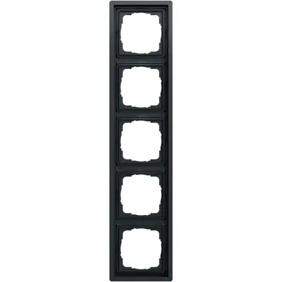 Gira afdekraam 5-voudig F100 antraciet mat (0215173)
