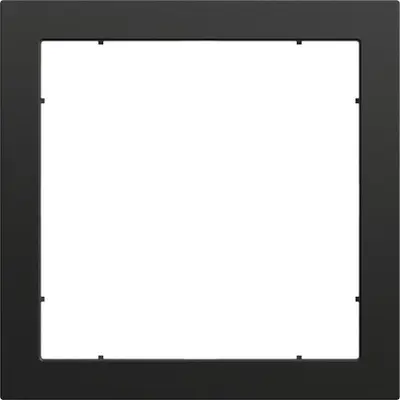 Gira adapterraam 55x55mm Systeem 70 zwart mat (028974)