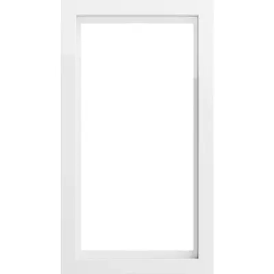 Gira afdekraam 2-voudig zonder middenstijl F200 wit glans (100270)