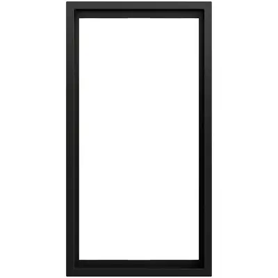 Gira afdekraam 2-voudig zonder middenstijl F300 zwart mat (100284)