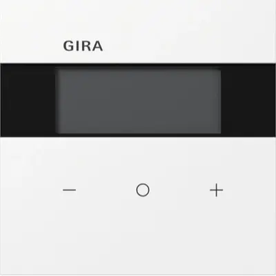 Gira binnenklimaatsensor Comfort voor KNX Systeem 70 wit glans (200570)