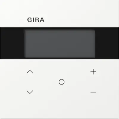 Gira binnenklimaatsensor HVAC Standaard voor KNX Systeem 70 wit mat (200672)