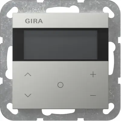 Gira binnenklimaatsensor HVAC Comfort voor KNX Systeem 55 edelstaal (2007600)