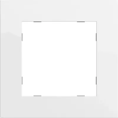 Gira opvulring 45x45mm Systeem 70 wit glans (264870)