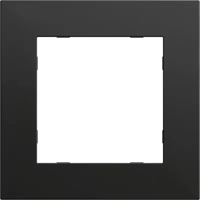 Gira opvulring 45x45mm Systeem 70 zwart mat (264874)