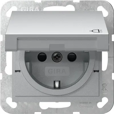Gira wcd/ra kd+sp srk s55 kl.alum. (475426)