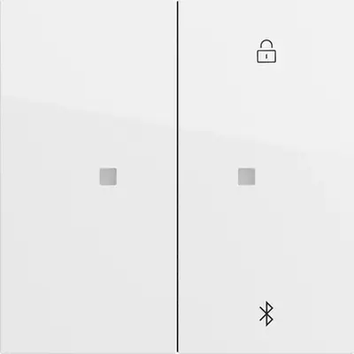 Gira Bluetooth bedieningselement Systeem 3000 Systeem 70 wit glans (538170)