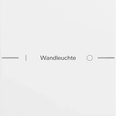 Gira wippenset 1-voudig individueel voor tastsensor 4.70 wit glans (576170)