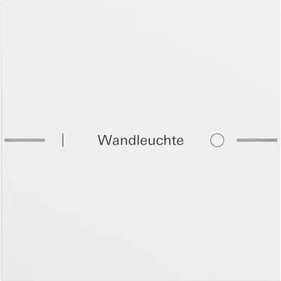 Gira wippenset 1-voudig individueel voor tastsensor 4.70 wit mat (576172)