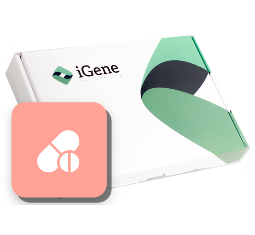 iGene DNA test Farmaco (including MTHFR)