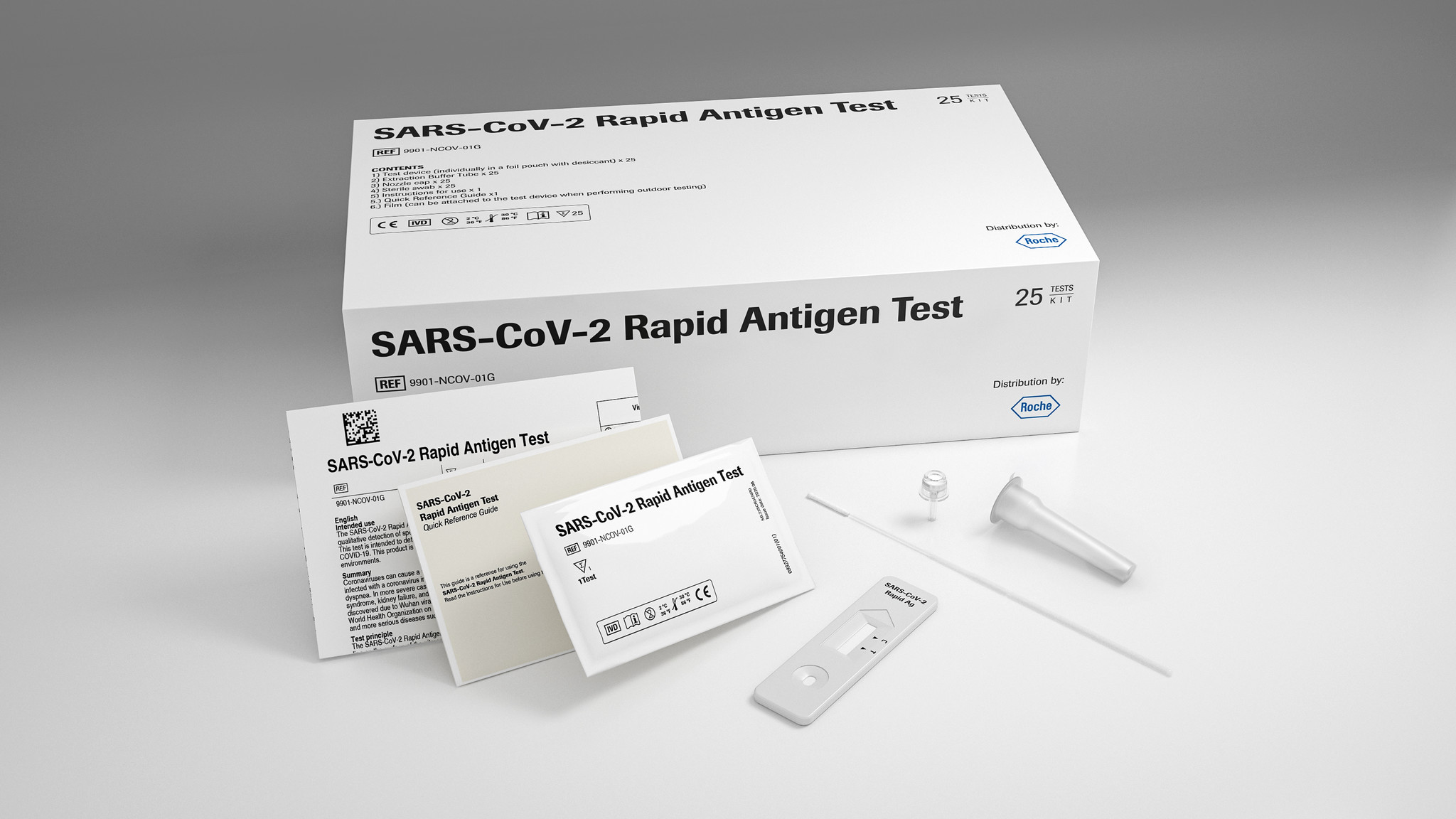 Roche Covid-19 RAPID antigen PCR corona sneltest ...