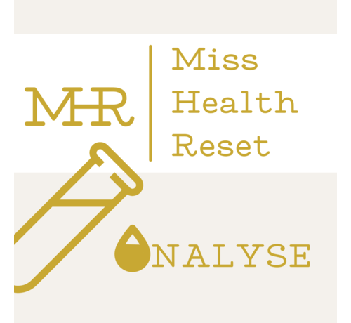 Healthanalyse  check-up met  B12,  Mg en Hs-CRP