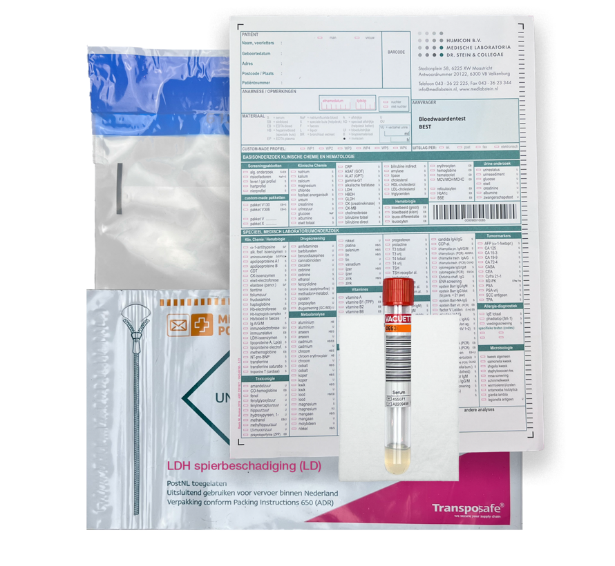 LDH Melkzuurdehydrogenase spierbeschadiging? (LD)
