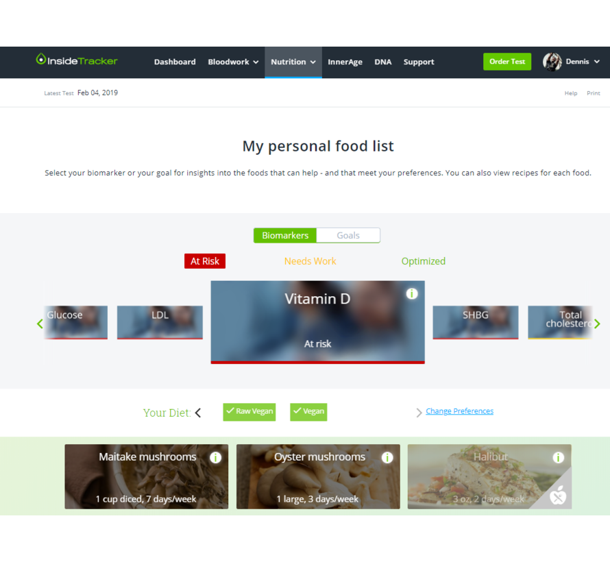 InsideTracker Ultimate 2026  (bloedtest only)